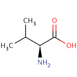 L-valine (source: http://www.ebi.ac.uk/chebi)